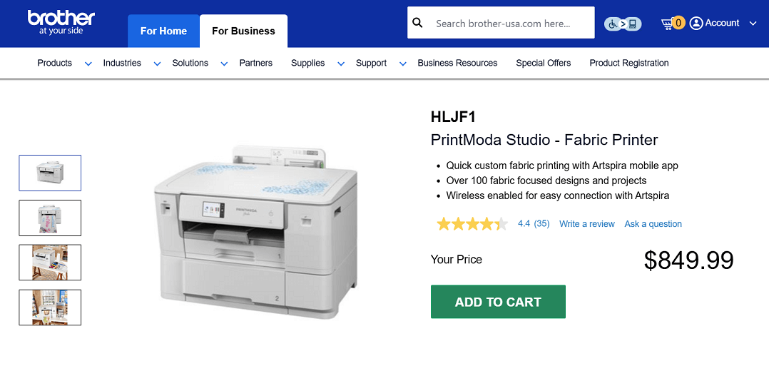 Brother PrintModa Studio - HLJF1