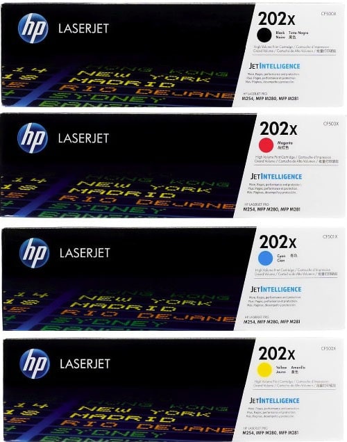 HP HP 202X toner set image