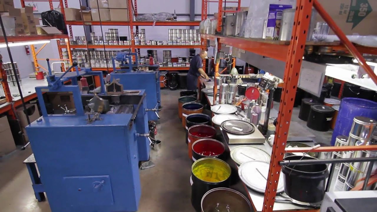 ink manufacturing factory