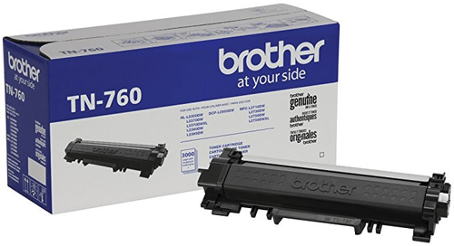 Brother TN-760 High-Yield Toner and Package